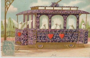 CARTOLINA AUGURALE PASQUA MOLTO BELLA - VIAGGIATA - Foto 1 di 2
