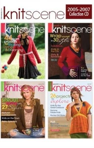 Knitscene Magazine 2005-2007 Collection Issues Digitized on CD - Imagen 1 de 1