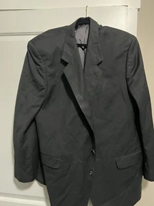 Andre Vachon Anzugjacke, reine Wolle, schwarz, 86W - Bild 1 von 7