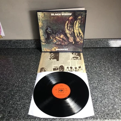 LP VINYL BLACK WIDOW ALBUM SACRIFICE CBS – 63948 UK 1ST PRESS 1970 EX-/EX - Image 1 of 4