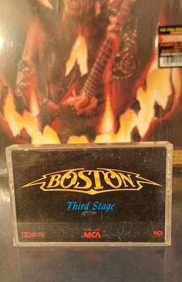 📼 Used 80s Boston Third Stage Heavy Metal Collector Cassette Tape - Image 1 of 3
