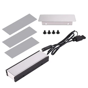 M.2 SSD Radiator HeatSink 5V 3PIN ARGB Solid State Hard Disk Cooler AURA3870 - Afbeelding 1 van 10