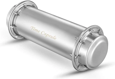 Time Capsule Stainless Steel Waterproof Container - Image 1 of 4