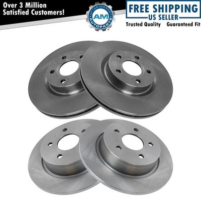 Juego de rotores de freno delanteros y traseros para Ford C-Max 2013-2016 Escape 2013-2016 Foto 1 de 4