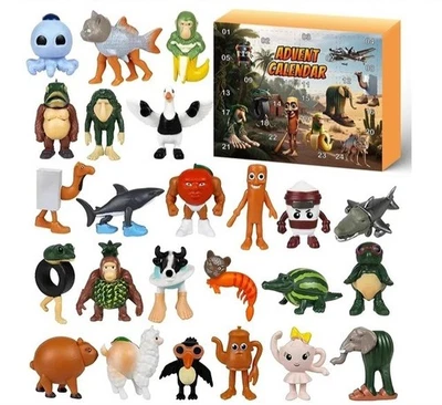 Italian Brainrot Advent Calendar for Kids Christmas Countdown 24 Days