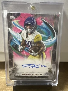 2024 Topps Inception Blake Corum (RC, AU) /99 - Bild 1 von 3