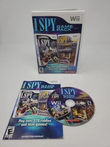 I Spy Game Pack: Ultimate and Spooky Mansion (Wii) *CIB y disco restaurado* - Imagen 1 de 5