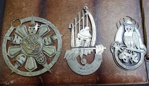 3 medaglie Karnelval Hürth Kendenich (Colonia) 1948 fatte a mano - Foto 1 di 7