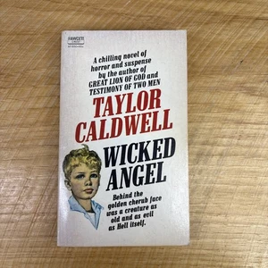 Wicked Angel - Taylor Caldwell 1969 Paperback Vintage Horror Terror Book Novel - Picture 1 of 9
