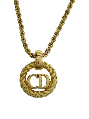 Collana Christian Dior Donna Donna con Top GLD Usata