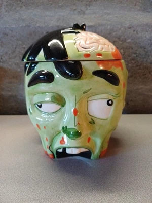 tête cookie jar frankestein halloween - Photo 1/4