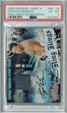 PSA 6 Stephan Bonnar 2008 Donruss Americana #RK-SB Rookie Card #107/500 Auto