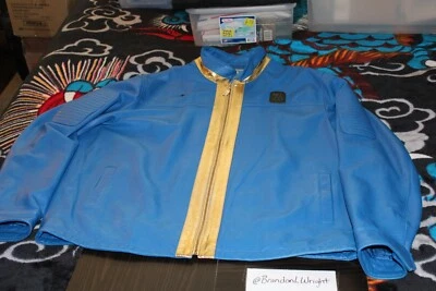 Official Bethesda Mens 3XL Fallout Vault 76 Premium Leather Jacket - Image 1 of 4