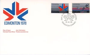 Canada Stamp #757, 758 - Games' Emblem (1978) 14¢ - Picture 1 of 1