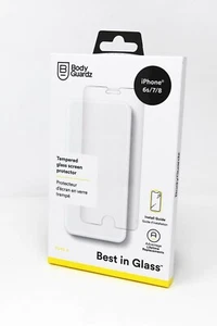 BodyGuardz Pure 2 - Glass Screen Protector for iPhone 8/7/6s, iPhone SE 2020 - Picture 1 of 2