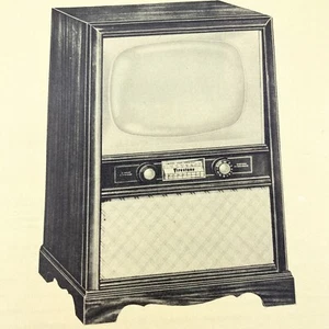 Original 1954 Firestone TV Model 13-G-128 Service Wire Schematic Repair Manual - Picture 1 of 2