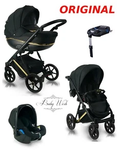 BEXA NEXT BABY PRAM 2in1 3in1 CARRYCOT + PUSHCHAIR + CAR SEAT + ISOFIX BASE - Picture 1 of 19
