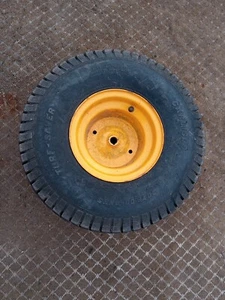 Poulan Pro Lawn Tractor 20x10.00-8 Rear Wheel Rim Tire Poulan 532125122 Pp175g42 - Picture 1 of 12