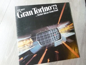 1972 Ford Gran TORINO Automobile Sales Brochure - Picture 1 of 2