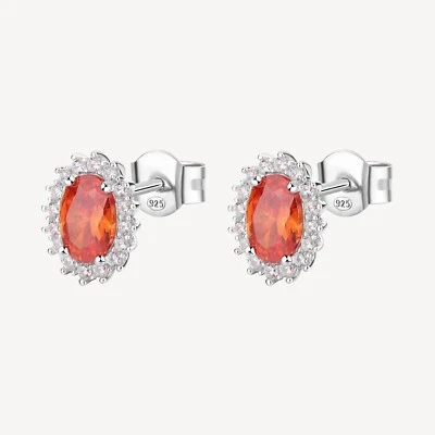 BROSWAY FANCY ORECCHINI CON ZIRCONI IN ARGENTO 925 FVO11 VITAMIN ORANGE - Immagine 1 di 4