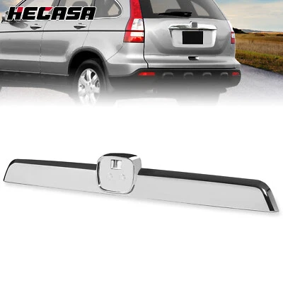 HECASA Chrome Rear Trunk Tailgate Trim Cover For Honda CRV CR-V 2007-2011 - Imagem 1 de 4