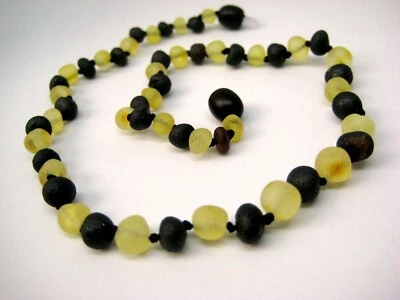 Hermoso Collar de crudo ámbar báltico 32-33 cm - Imagen 1 de 3