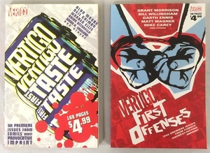 Vertigo First Taste, First Offenses 2 TPB Comic lot (164-pages) NM-/NM 9.2/9.4 - Picture 1 of 4