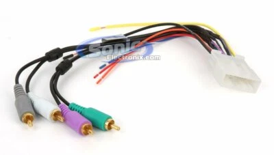 Chicote de fios Metra 70-7553 integração premium para veículos Nissan selecionados - Imagem 1 de 2