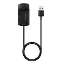Cable de carga cargador USB 100 cm negro para monitor de ritmo cardíaco + ritmo cardíaco Scosche