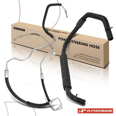 2x Power Steering Pressure & Reservoir Hose for Hyundai Santa Fe 03-06 V6 3.5L - Image 1 of 4