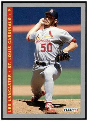 1993 Fleer Final Edition #F-126 Les Lancaster Near mint or better - Image 1 of 2