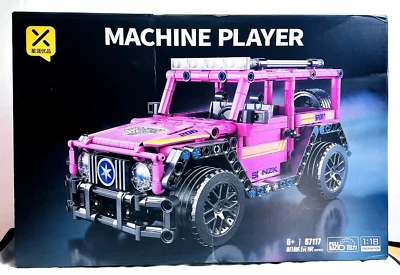 Machine Player Off-Road SUV Building Blocks Car 1:18 Racer Bricks Toy Set 485pcs - Image 1 of 2