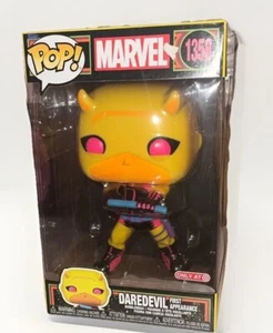 Funko Pop! Exclusivo de Marvel Target #1358 Blacklight DareDevil primera aparición - Nuevo - Imagen 1 de 5