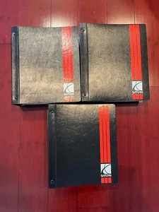 Vintage 95 Saturn Service Manuals Complete Set Volumes 1-3 1994-1995 Car - Picture 1 of 15