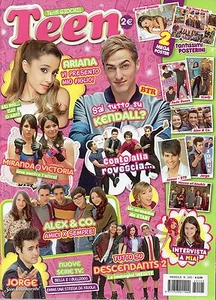 Teen 2016 105#Ariana Grande,Emma Alonso,Kendall Schmidt,Bella Thorne,Descendants - Picture 1 of 1