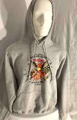 Sudadera con Capucha Gráfica Sailor Jerry Spiced Rum Vintage Unisex XL Sudadera con Capucha - Bar Promo Foto 1 de 4