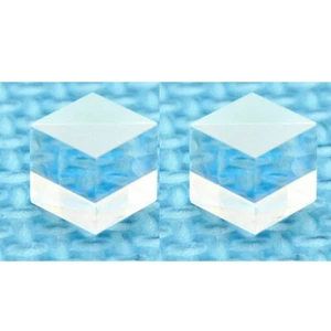 Divisor de haz polarizador RGB 450nm 520nm 638nm PBS transparente 10X10mm 2 un. - Imagen 1 de 5