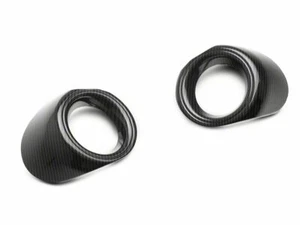 2015-2021 Ford Mustang GT Fog Light Lamp Lid Covers Surround Trim CARBON FIBER  - Bild 1 von 1