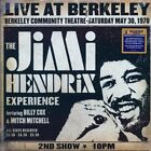 Die Jimi Hendrix Erfahrung - Live at Berkeley: Berkeley Community Theatre Satur