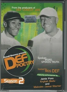 Def Poetry - Season 2 - Brand New Sealed - Picture 1 of 2