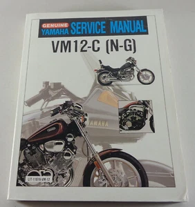 YAMAHA Genuine VM12-C MOTORCYCLE SERVICE WORKSHOP MANUAL - Picture 1 of 3
