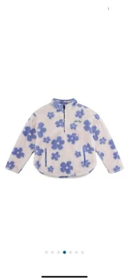 Chaqueta con cremallera Hurley Sherpa Quarter para niñas Foto 1 de 4