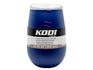 Vaso de vino Kodi doble pared aislado por HEB - 12 FL OZ (355 ml) - azul marino - Imagen 1 de 5
