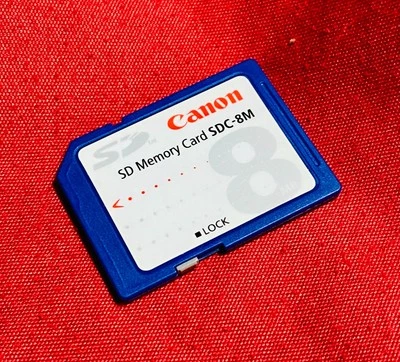 Sandisk SDC-8M 8MB SD Memory Card (Japan) - Image 1 of 2
