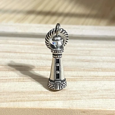 Брайтон маяк подвеска посеребренный подвеской кристалл акцент морской прибрежный - Изображение 1 из 4