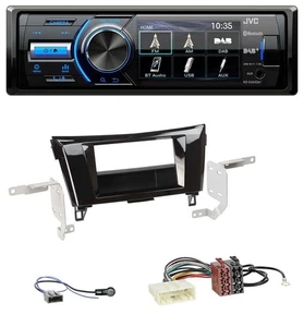 JVC Bluetooth MP3 USB DAB Autoradio für Nissan X-Trail 2014-2022 Klavierlack - Bild 1 von 10