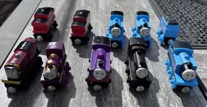 Thomas The Train Wooden Magnet Trains Lot of 12 Culdee Salty Sodor - Picture 1 of 18