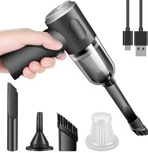 Aspirateur Combiné Soufflant 3 en 1 USB Charge Petit pour Voiture et Ménage - Photo 1/7