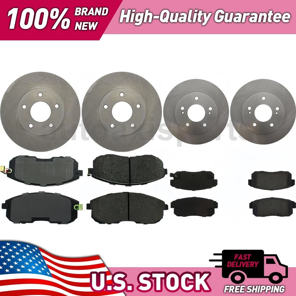 Kit de actualización de freno de disco de piezas centradas delanteras y traseras para Infiniti I30 2000-2001 Foto 1 de 1