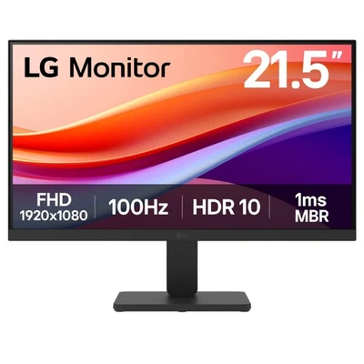 LG 22U401A-B 21.5" Full HD 100 VGA HDMI Monitor - Image 1 of 4